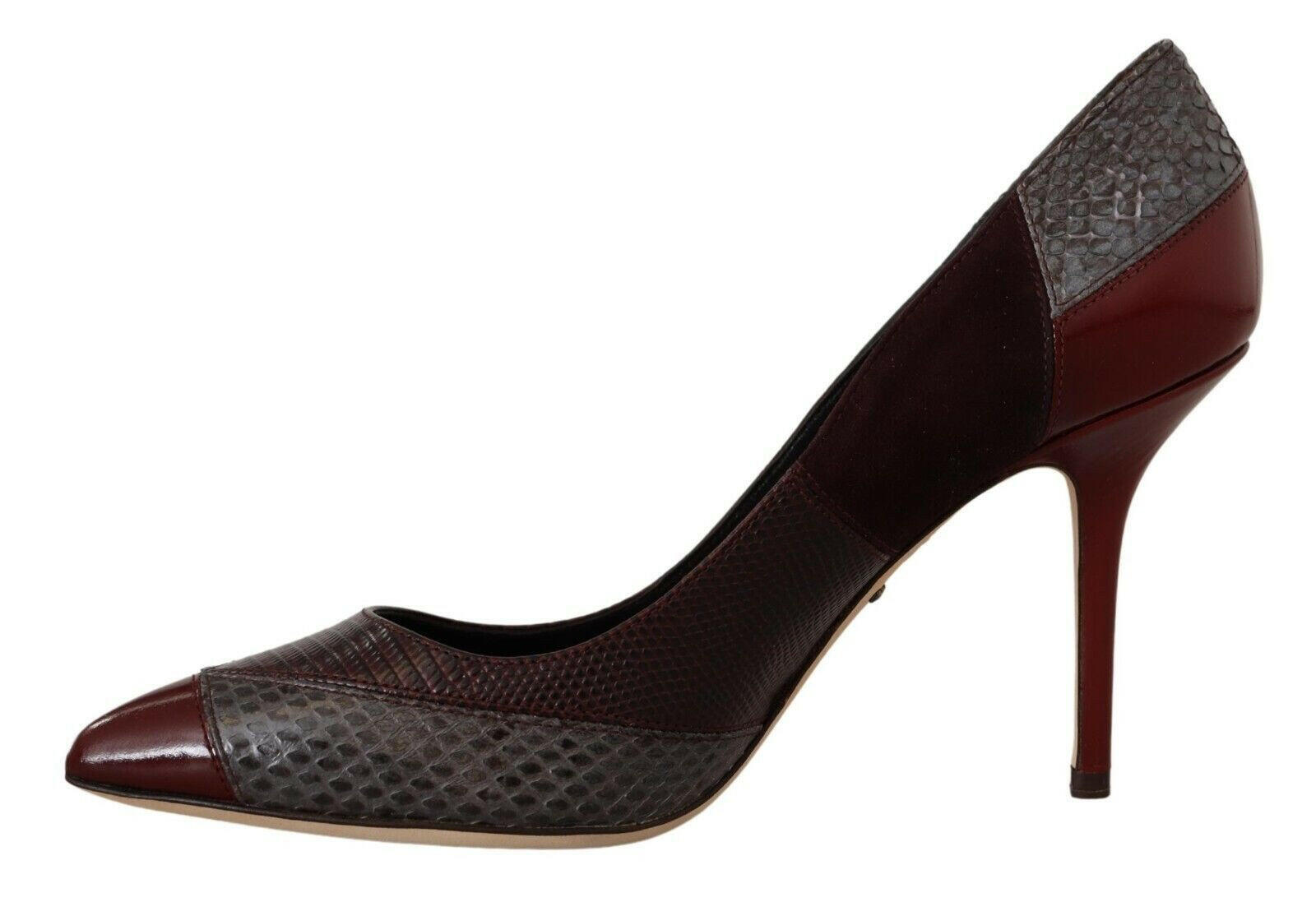 Dolce & Gabbana Multicolor Exotic Leather Heels Pumps Shoes -   -  Dolce & Gabbana.