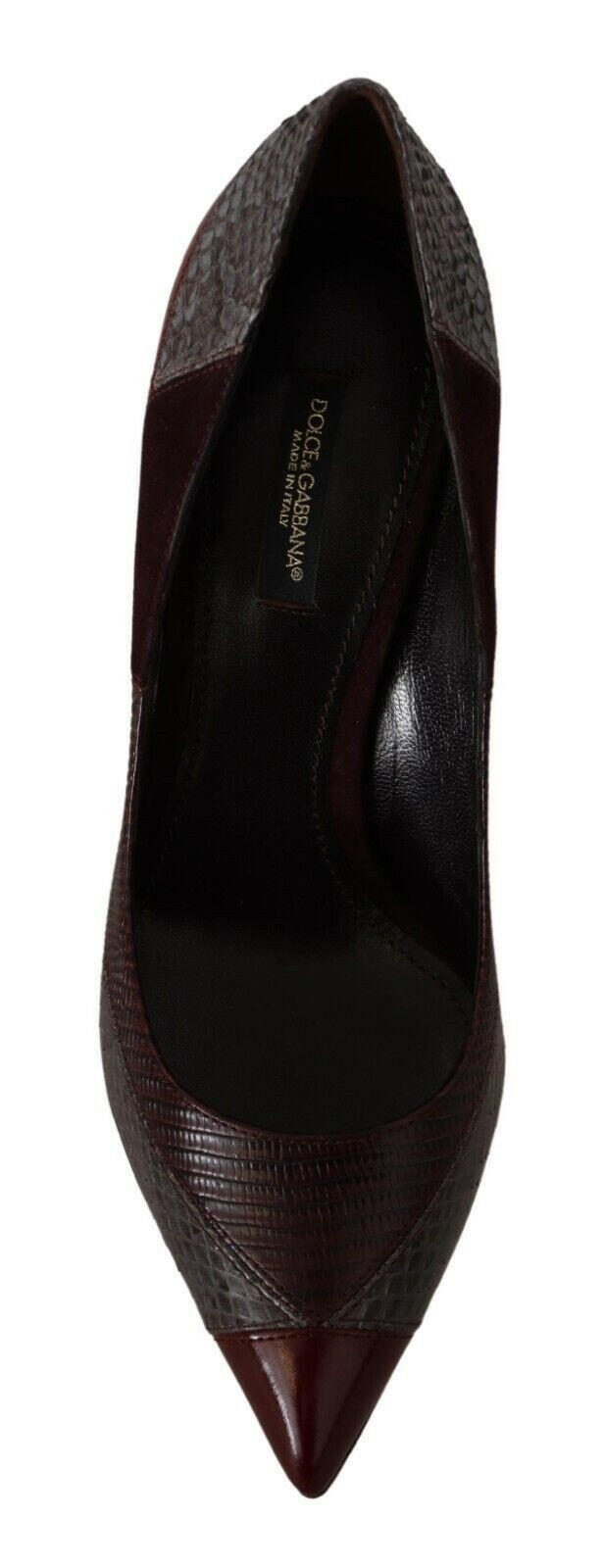 Dolce & Gabbana Multicolor Exotic Leather Heels Pumps Shoes -   -  Dolce & Gabbana.
