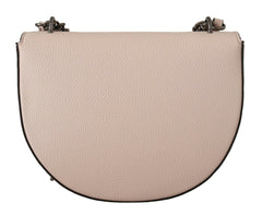 Karl Lagerfeld Elegant Mauve Light Pink Leather Shoulder Bag -  Luxury Shoulder Bag for Women -  Karl Lagerfeld.