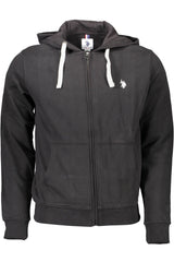 U.S. POLO ASSN. Black Cotton Men Sweater -   -  U.S. POLO ASSN..