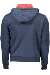 U.S. POLO ASSN. Blue Cotton Men Sweater -   -  U.S. POLO ASSN..