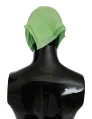 Versace Apple Green Linen Square Foulard Head Wrap Scarf -   -  Versace.