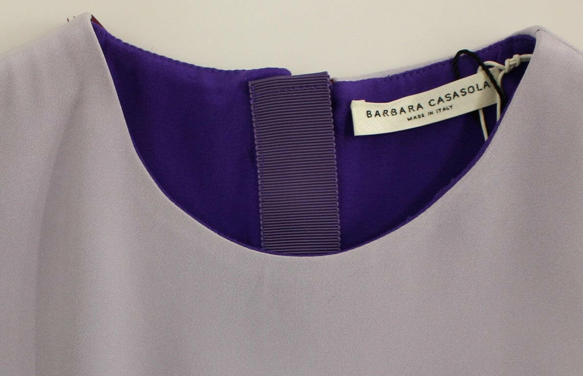 Barbara Casasola Purple Lavender Gown Maxi Silk Long Dress -   -  Barbara Casasola.