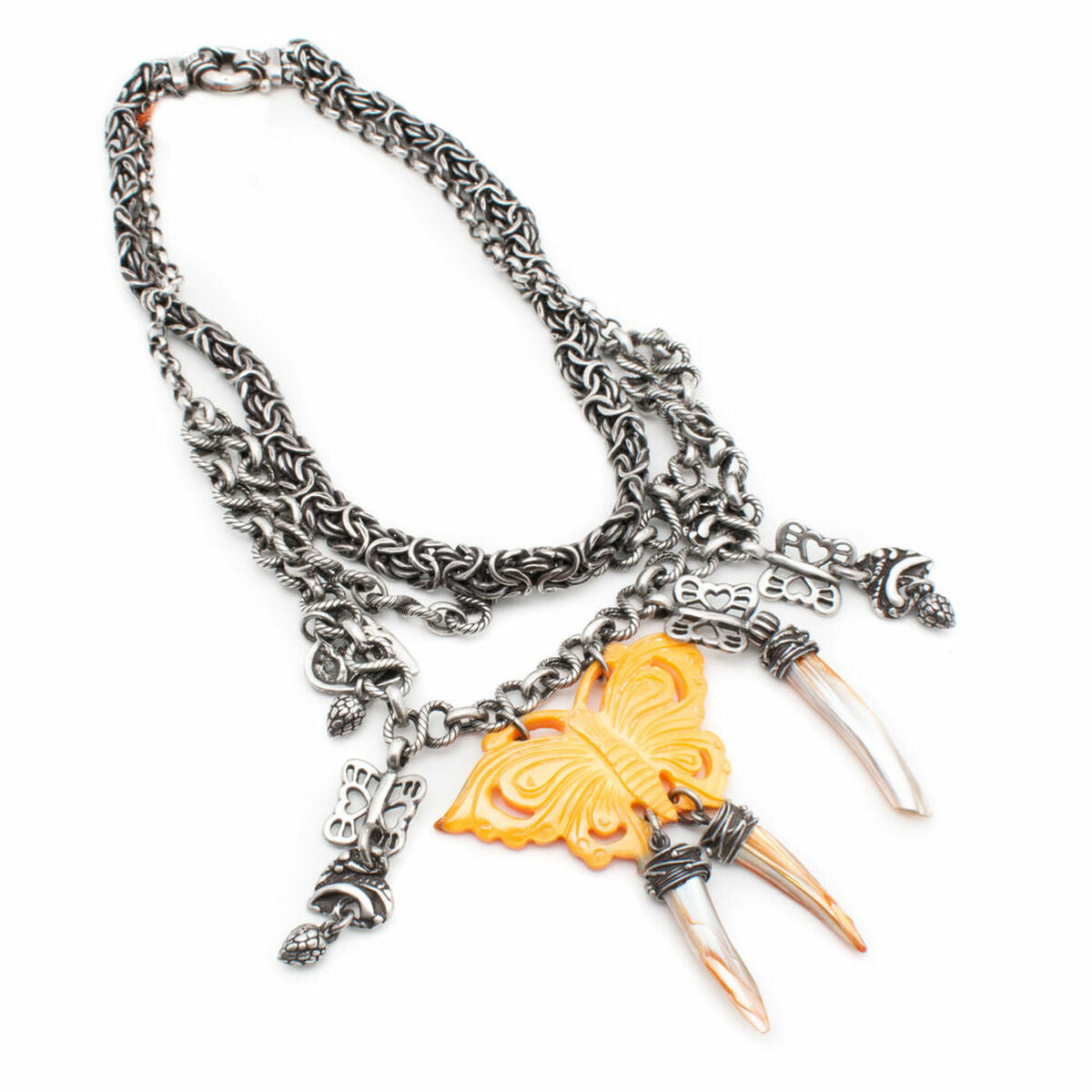 Ladies' Necklace Folli Follie 4N7B210O 35 cm -  Jewellery, Women -  Folli Follie.