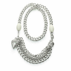 Ladies' Necklace Folli Follie 4N0F047W 70 cm -  Jewellery, Women -  Folli Follie.