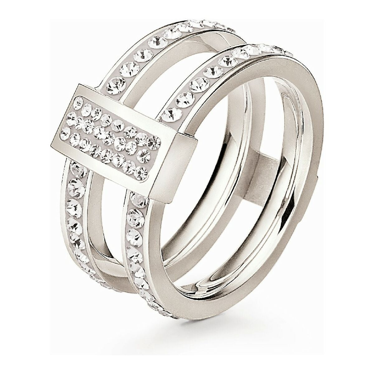 Ladies' Ring Folli Follie 3R13F011C -  Jewellery, Women -  Folli Follie.