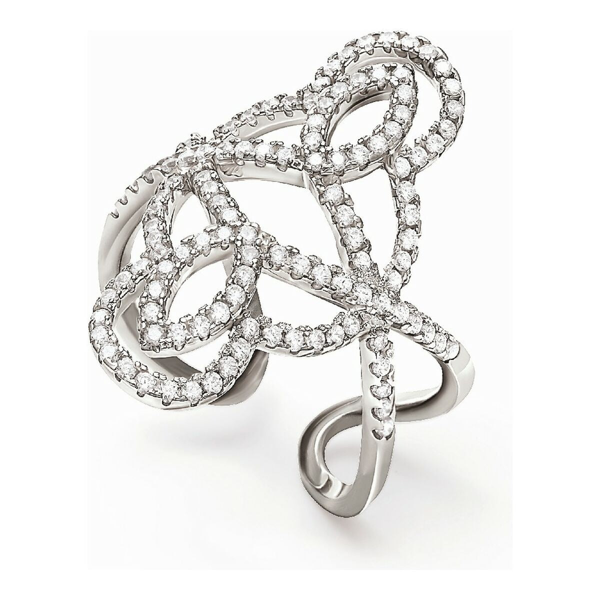 Ladies' Ring Folli Follie 3R15S077C -  Jewellery, Women -  Folli Follie.