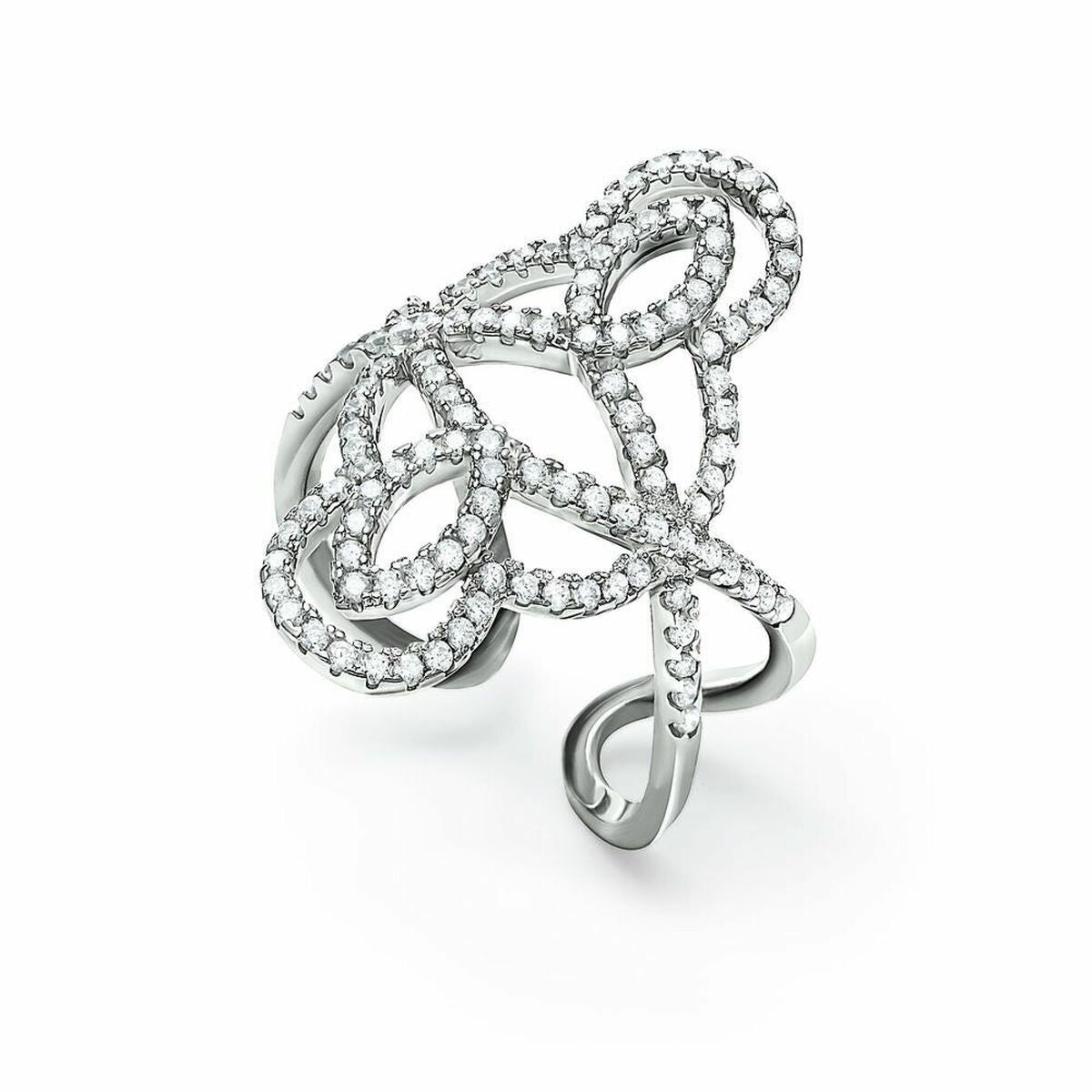 Ladies' Ring Folli Follie 3R15S077C-52 (12) -  Jewellery, Women -  Folli Follie.