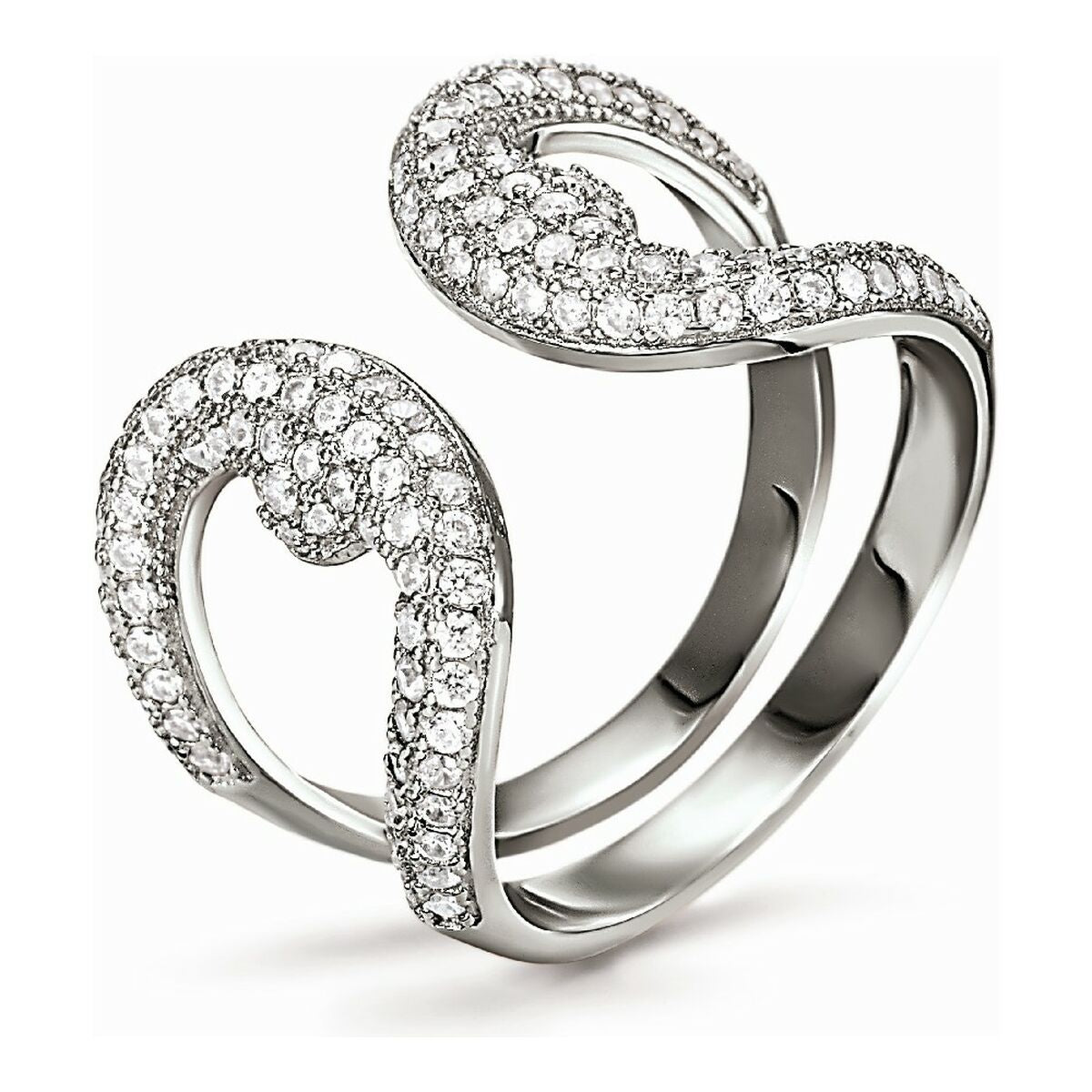 Ladies' Ring Folli Follie 3R15S059C -  Jewellery, Women -  Folli Follie.