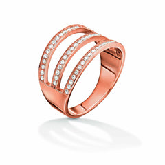 Ladies' Ring Folli Follie 3R15S091RC-52 (12) -  Jewellery, Women -  Folli Follie.