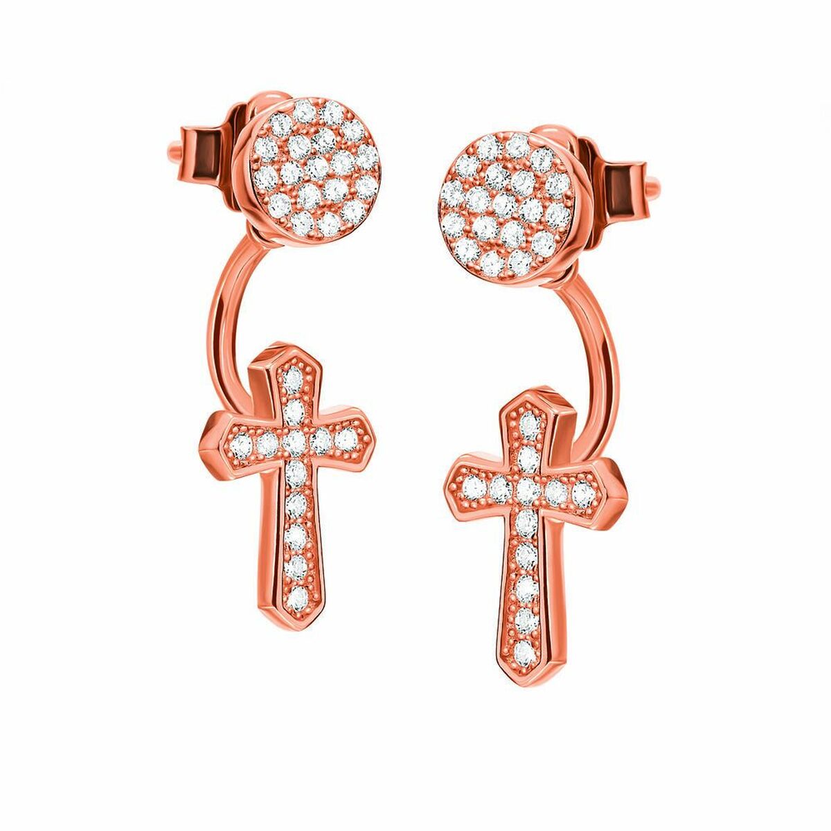 Ladies' Earrings Folli Follie 3E15S138RC 2,5 cm -  Jewellery, Women -  Folli Follie.