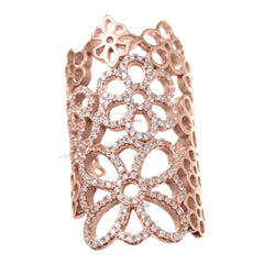 Ladies' Ring Folli Follie 3R15S135RC -  Jewellery, Women -  Folli Follie.