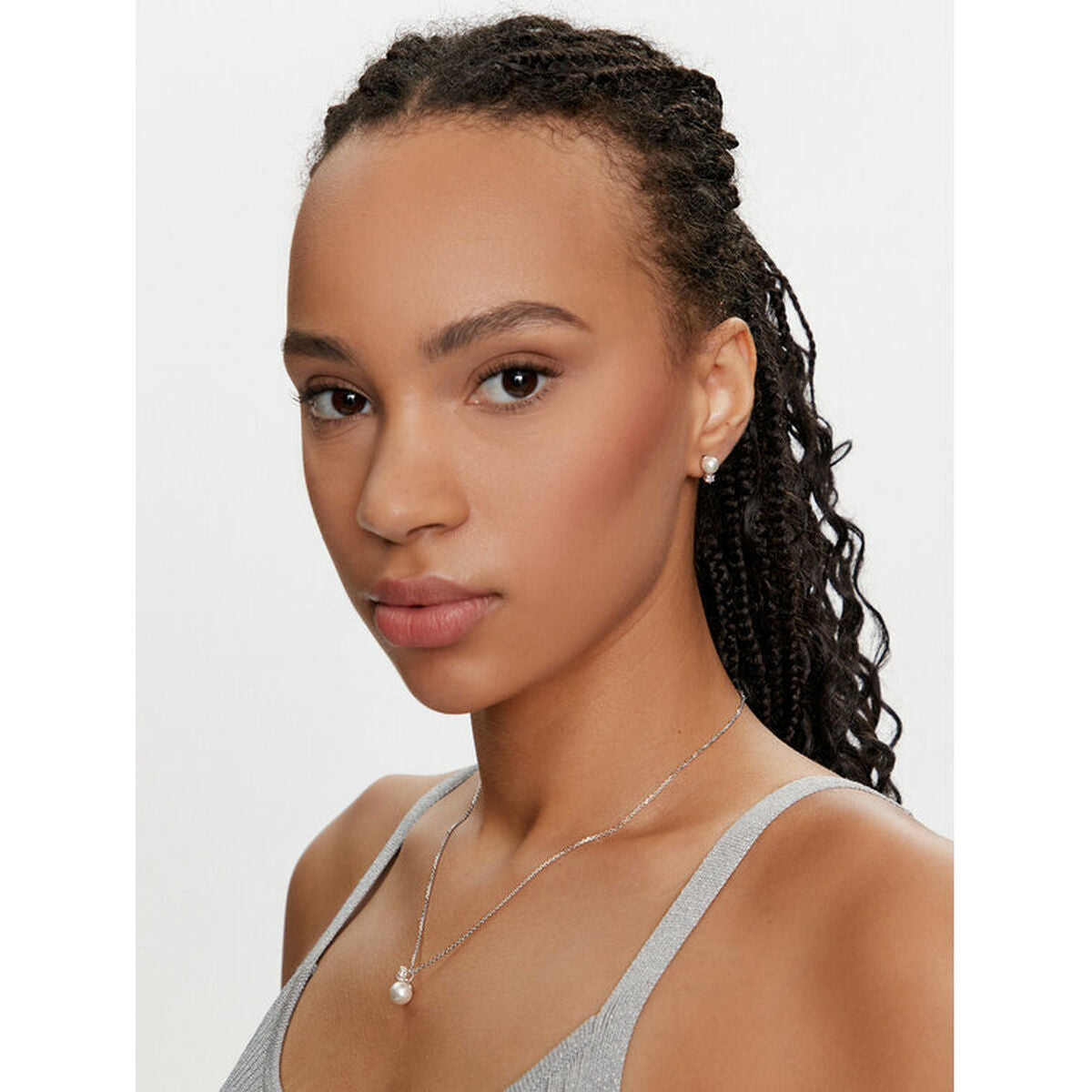 Women's necklace and matching earrings set Swarovski 5689624 -  Jewellery, Women -  Swarovski.
