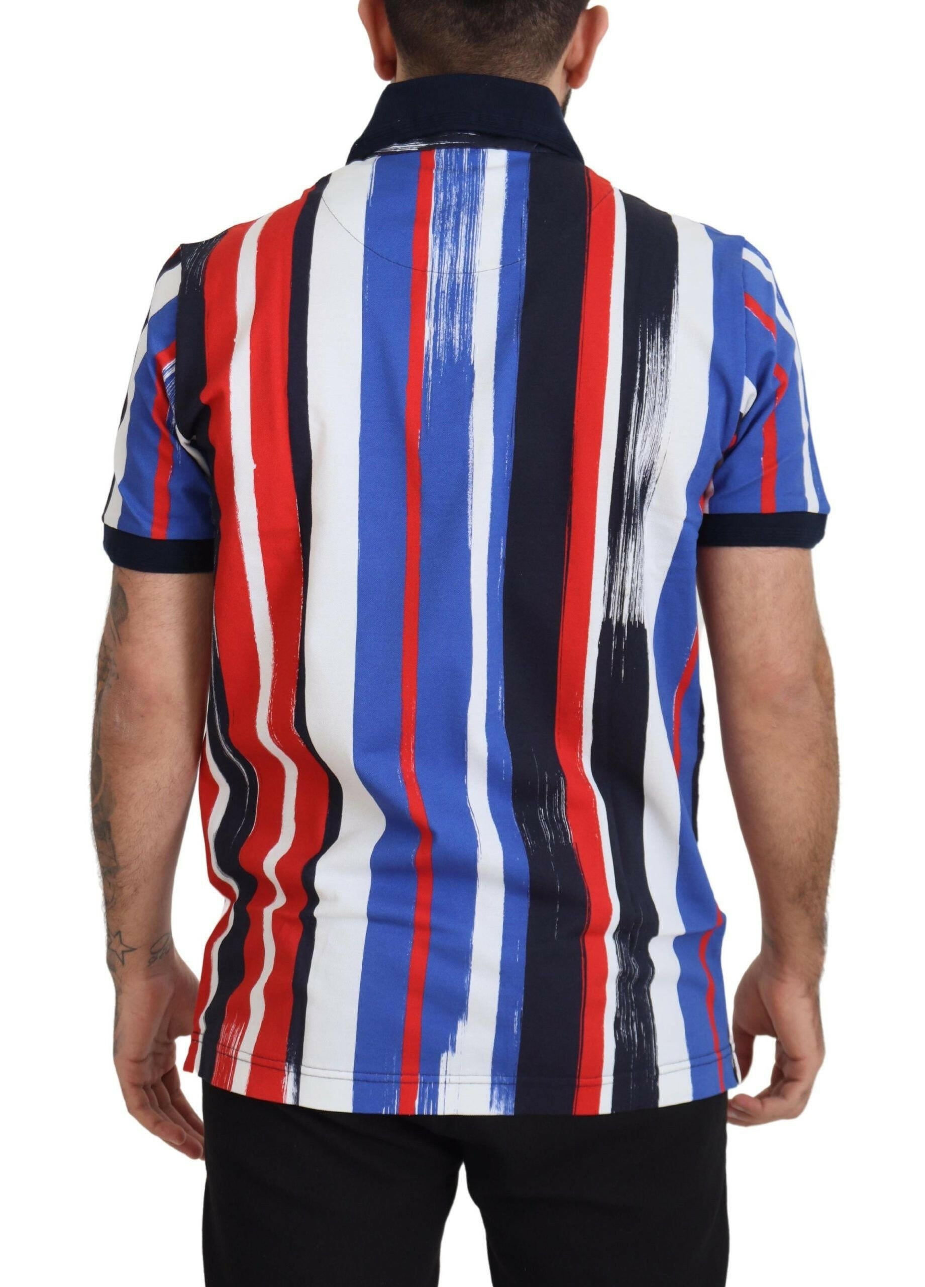 Dolce & Gabbana Multicolor Cotton Polo Top T-shirt -   -  Dolce & Gabbana.
