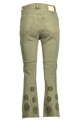 Desigual Green Cotton Women Jeans -   -  Desigual.