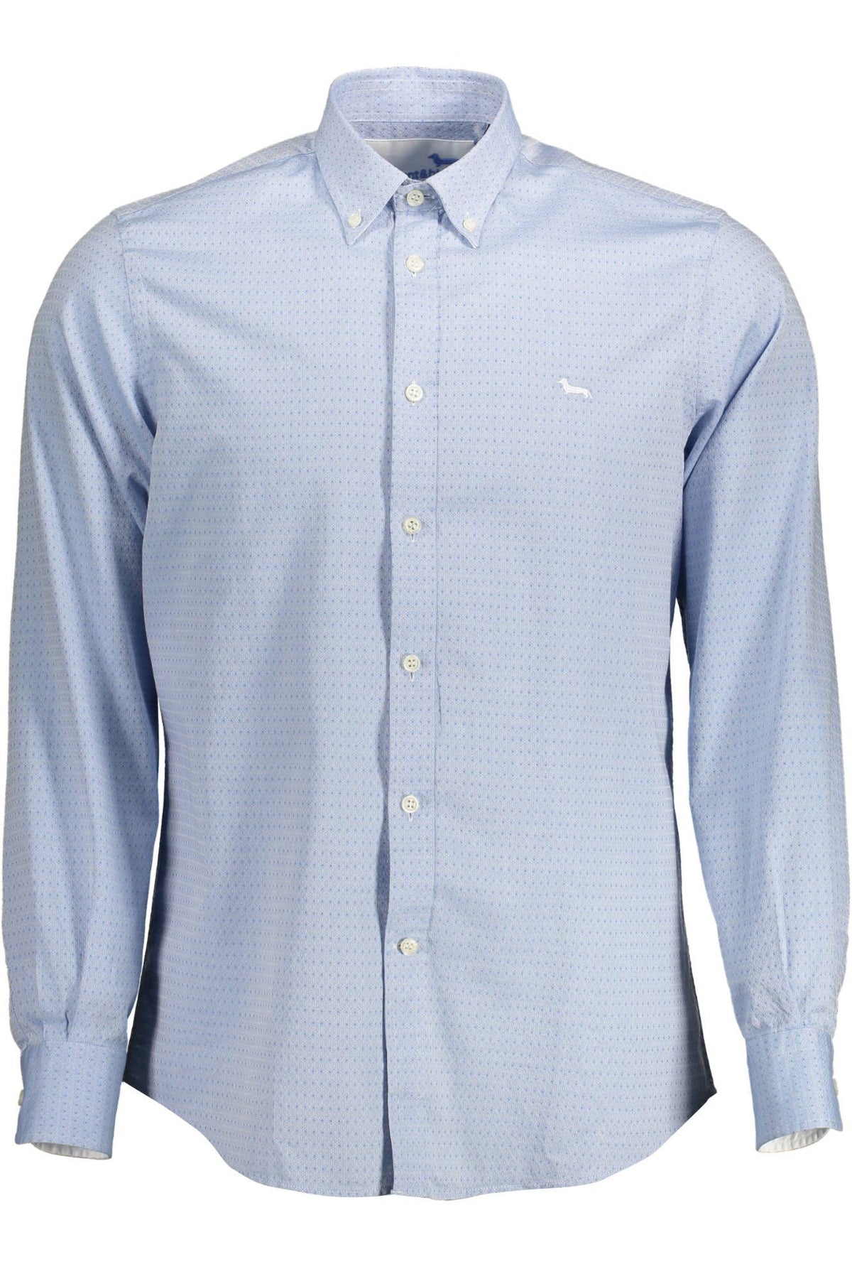 Harmont & Blaine Light Blue Cotton Regular Fit Shirt -   -  Harmont & Blaine.