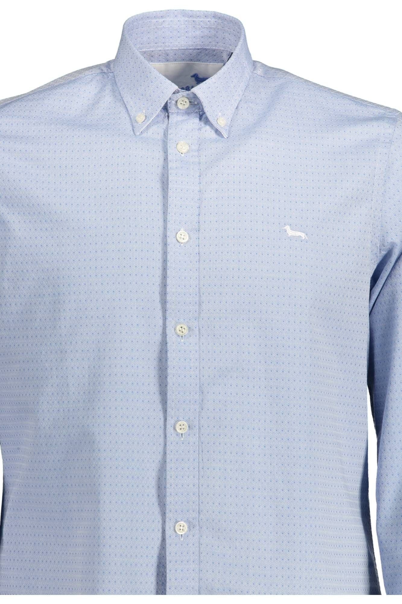 Harmont & Blaine Light Blue Cotton Regular Fit Shirt -   -  Harmont & Blaine.