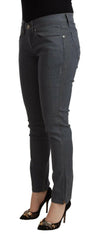 Levi's Gray Cotton Low Waist Skinny Denim Jeans -   -  Levi's.