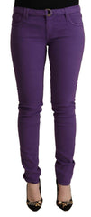 CYCLE Purple Cotton Low Waist Skinny Casual Jeans -   -  CYCLE.