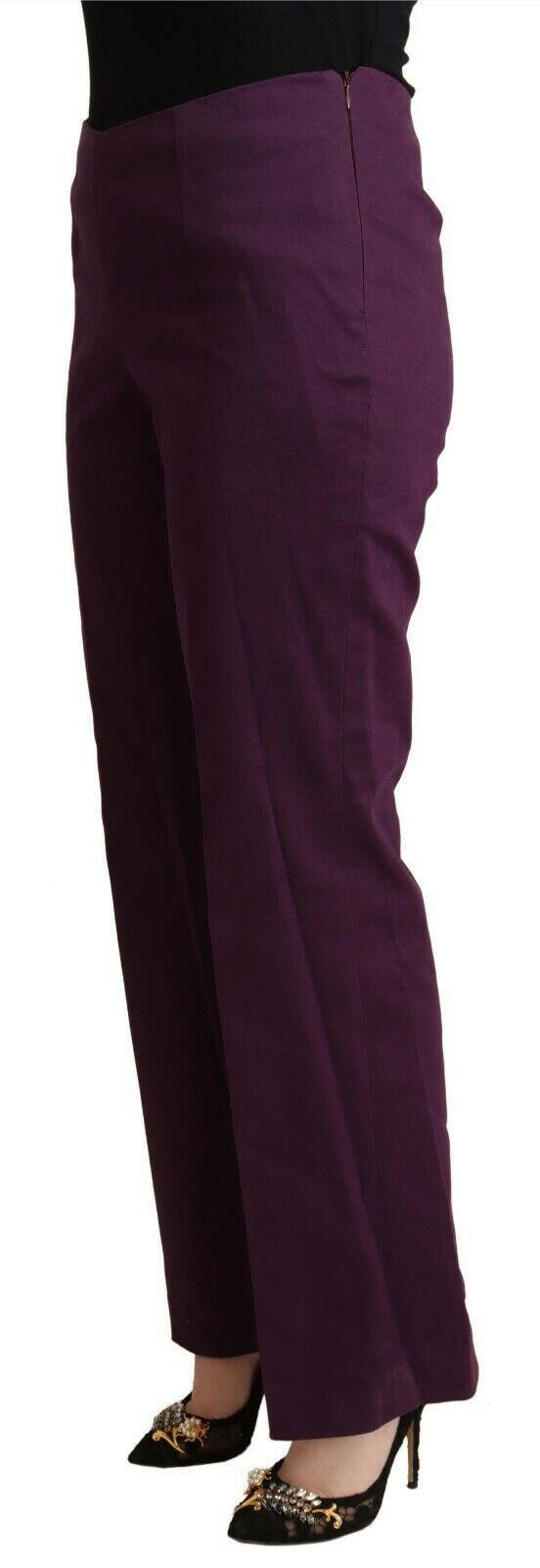 BENCIVENGA Violet High Waist Tapered Casual Pants -   -  BENCIVENGA.