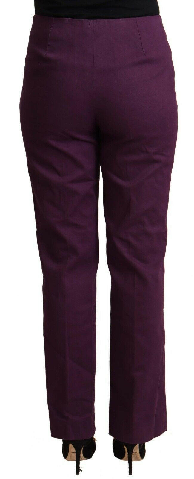 BENCIVENGA Violet High Waist Tapered Casual Pants -   -  BENCIVENGA.