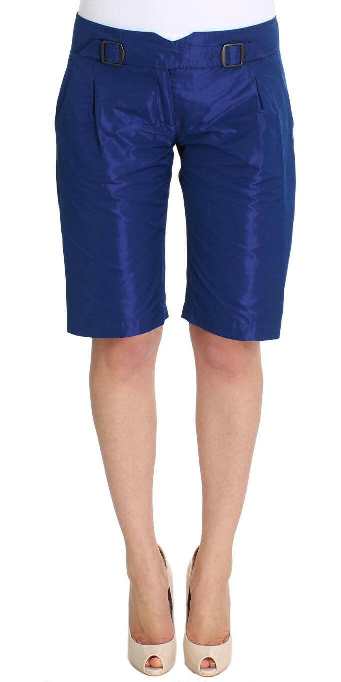Ermanno Scervino Blue Above Knees Bermuda Shorts -   -  Ermanno Scervino.