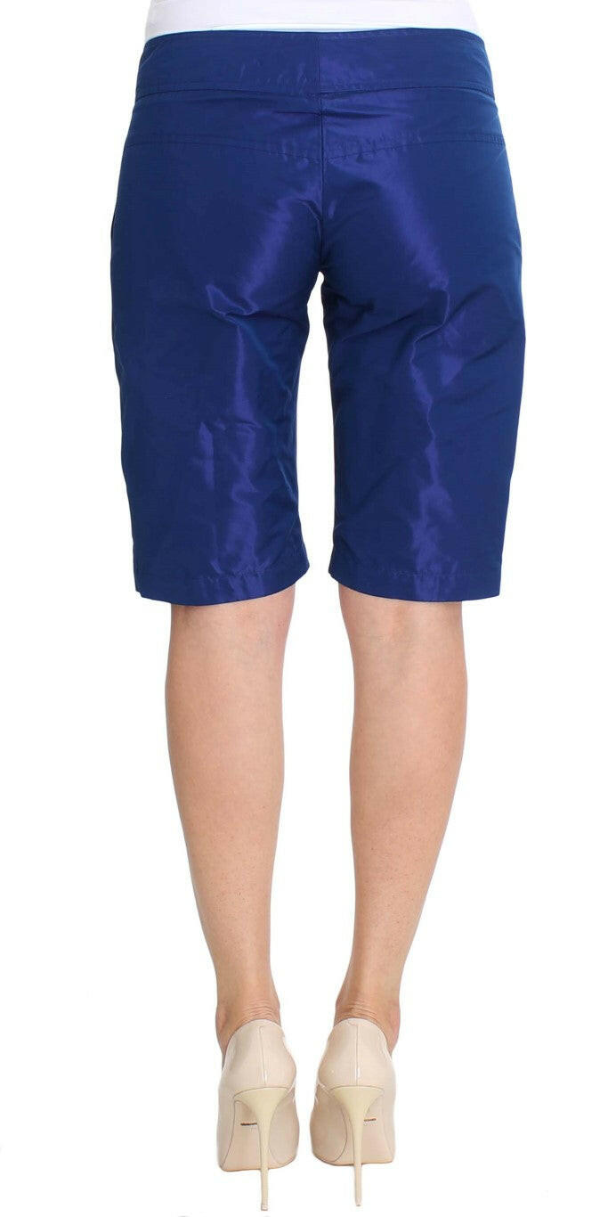 Ermanno Scervino Blue Above Knees Bermuda Shorts -   -  Ermanno Scervino.