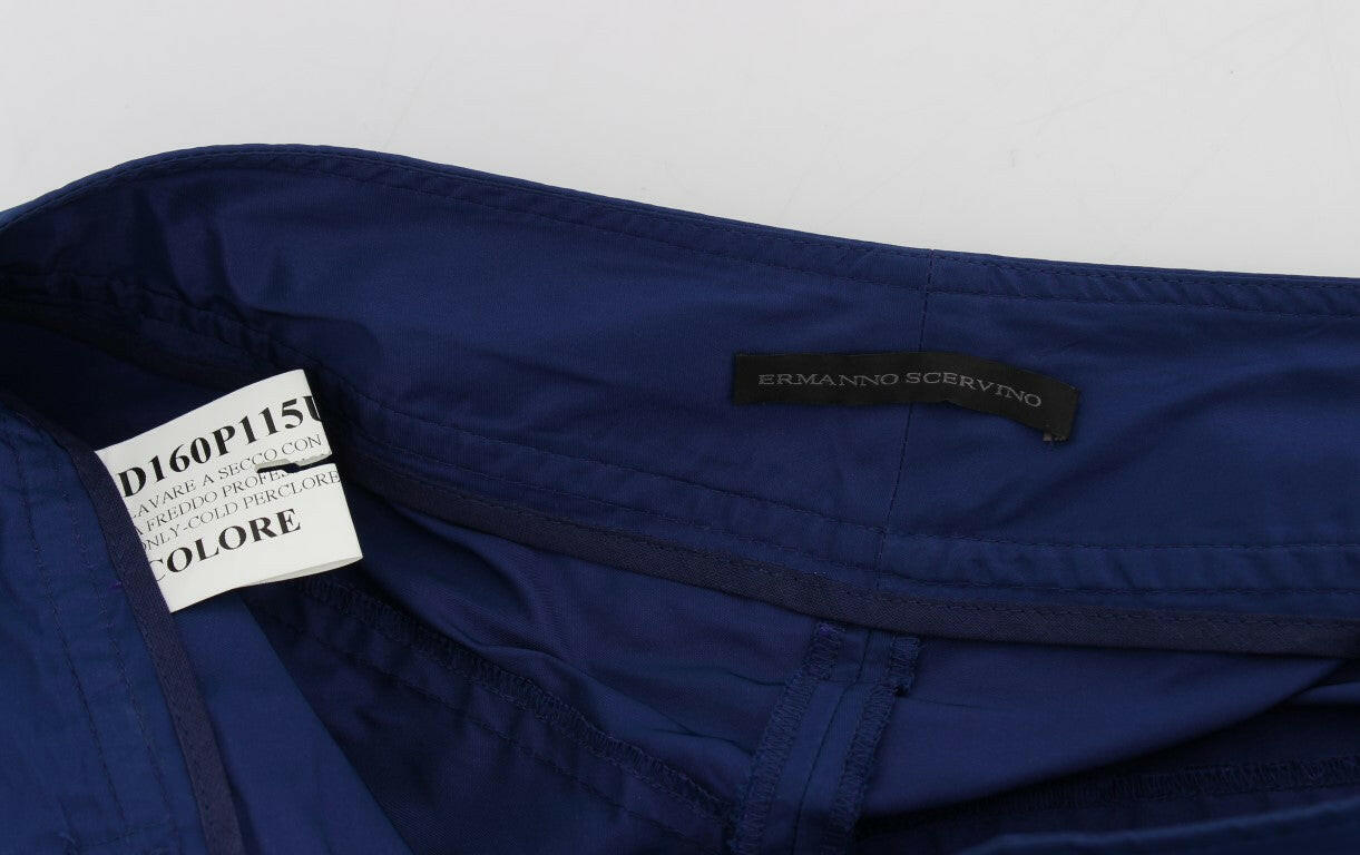 Ermanno Scervino Blue Above Knees Bermuda Shorts -   -  Ermanno Scervino.