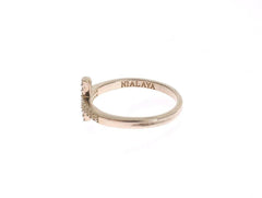 Nialaya Silver CZ Cross 925 Ring -   -  Nialaya.