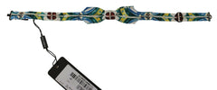 Dolce & Gabbana Multicolor Majolica Print Adjustable Papillon Bow Tie -  Neckties, Men -  Dolce & Gabbana.