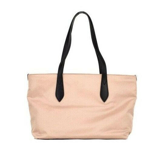 Burberry Small Rose Beige Logo Branded Econyl Nylon Tote Shoulder Handbag Purse -  Luxury Shopper Bag for Women -  Burberry.