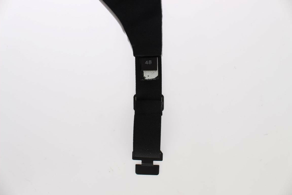 Dolce & Gabbana Gray Waist Belt Silk Cummerbund -  Men´s Cummerbund -  Dolce & Gabbana.