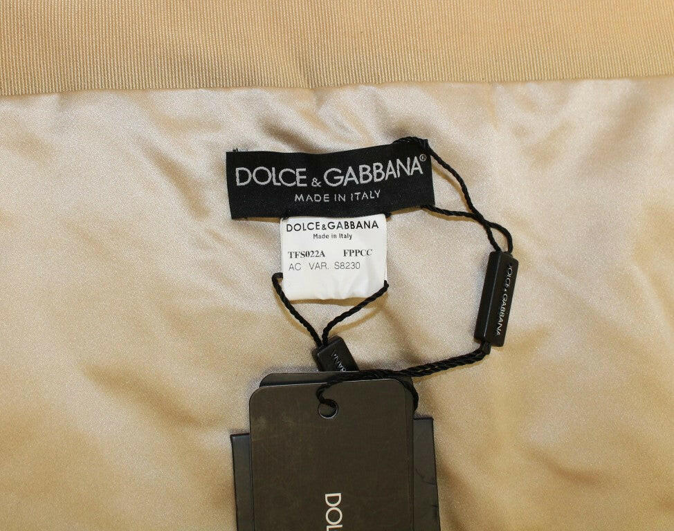 Dolce & Gabbana Beige MINK Fur Scarf Foulard Neck Wrap -   -  Dolce & Gabbana.