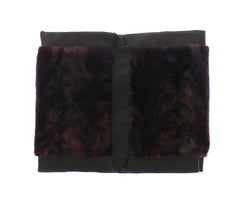 Dolce & Gabbana Purple MINK Fur Scarf Foulard Neck Wrap -   -  Dolce & Gabbana.