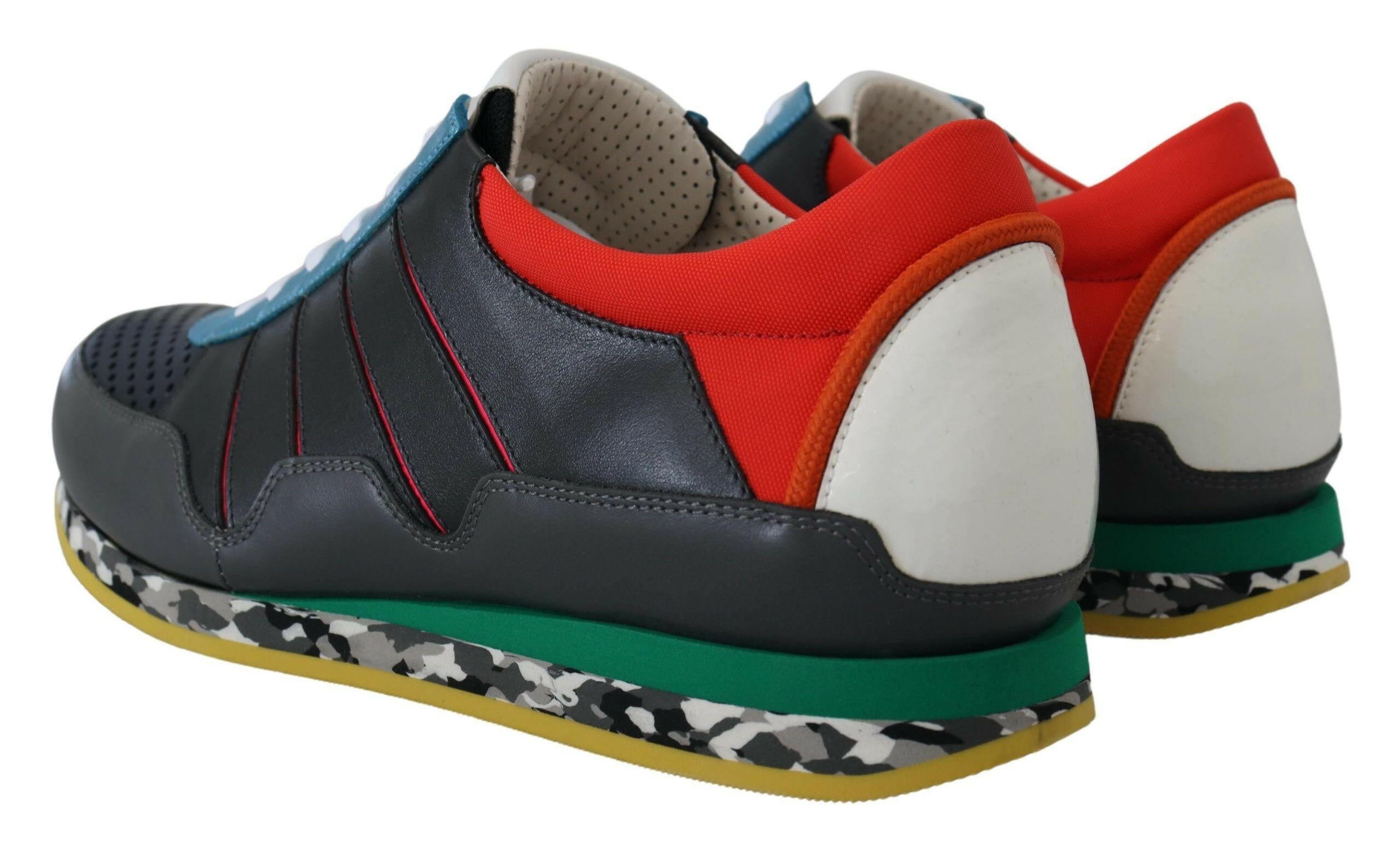 Dolce & Gabbana Multicolor Sport Low Top Shoes Sneakers -   -  Dolce & Gabbana.