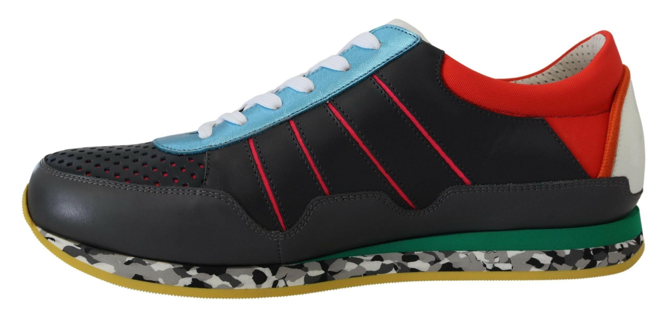 Dolce & Gabbana Multicolor Sport Low Top Shoes Sneakers -   -  Dolce & Gabbana.
