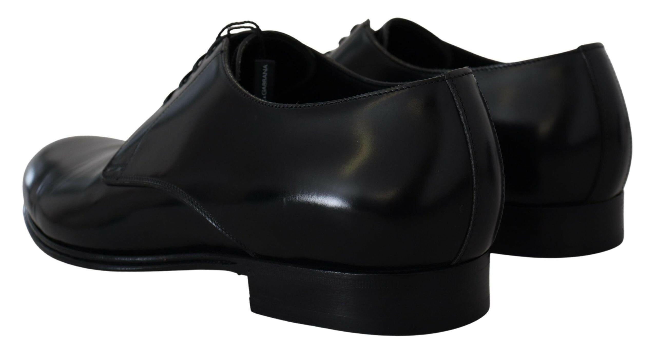 Dolce & Gabbana Black Leather Formal Dress Shoes -   -  Dolce & Gabbana.