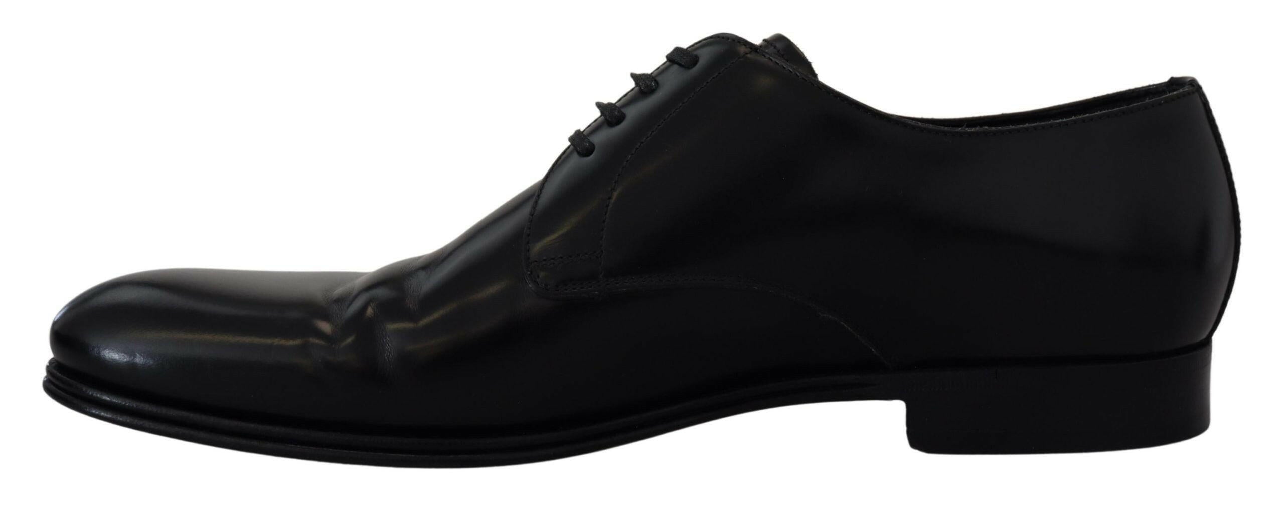 Dolce & Gabbana Black Leather Formal Dress Shoes -   -  Dolce & Gabbana.