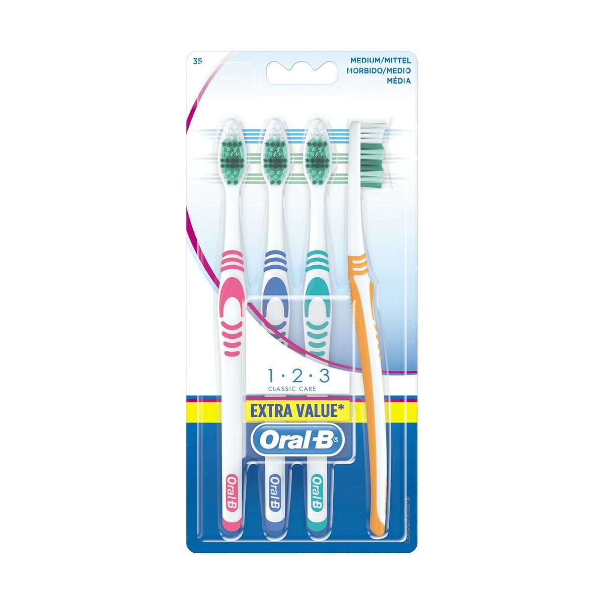 Toothbrush Oral-B Shiny Clean Medium -  Health and personal care, Oral care -  Oral-B.