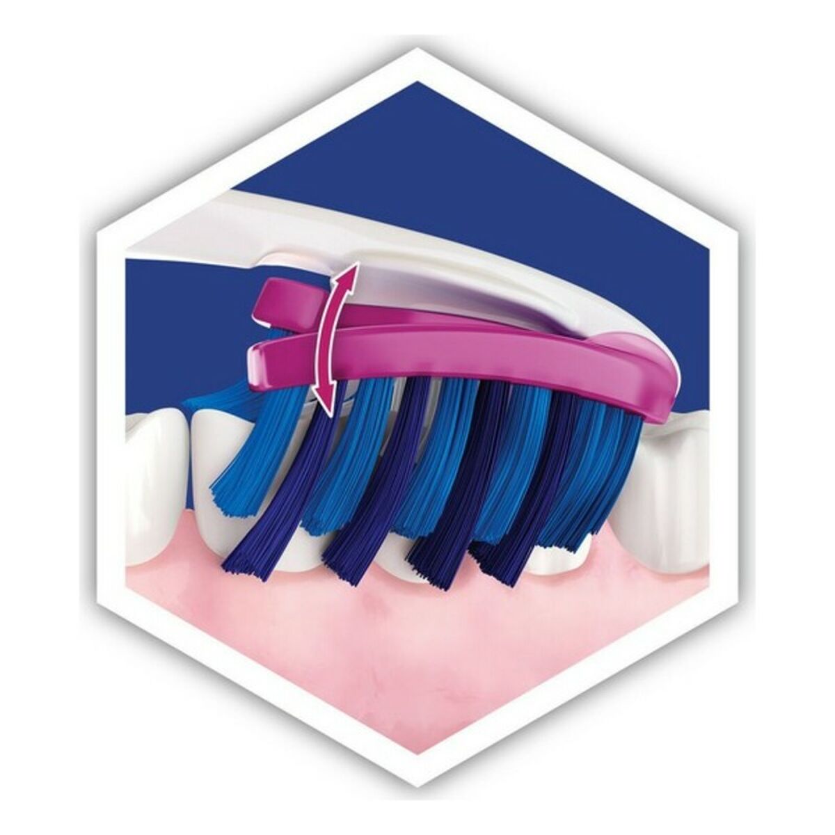 Toothbrush 3D White Pro-Flex Luxe Oral-B D White Flex Luxe Medium 1 Unit -  Health and personal care, Oral care -  Oral-B.