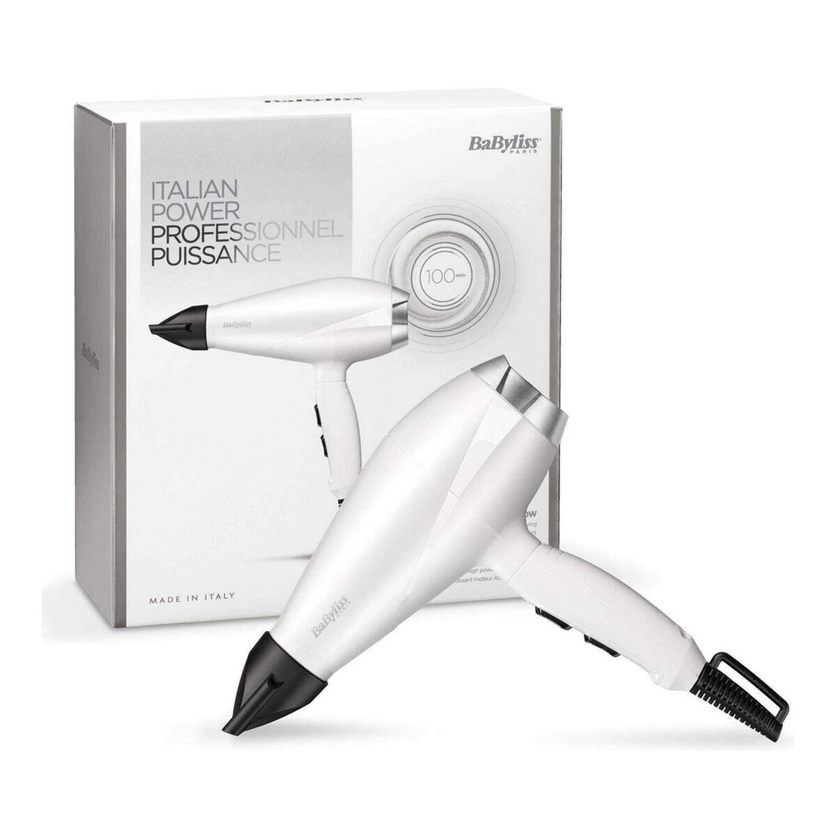 Hairdryer Babyliss 6704WE 2000W White 2000 W -  Beauty, Hair care -  Babyliss.