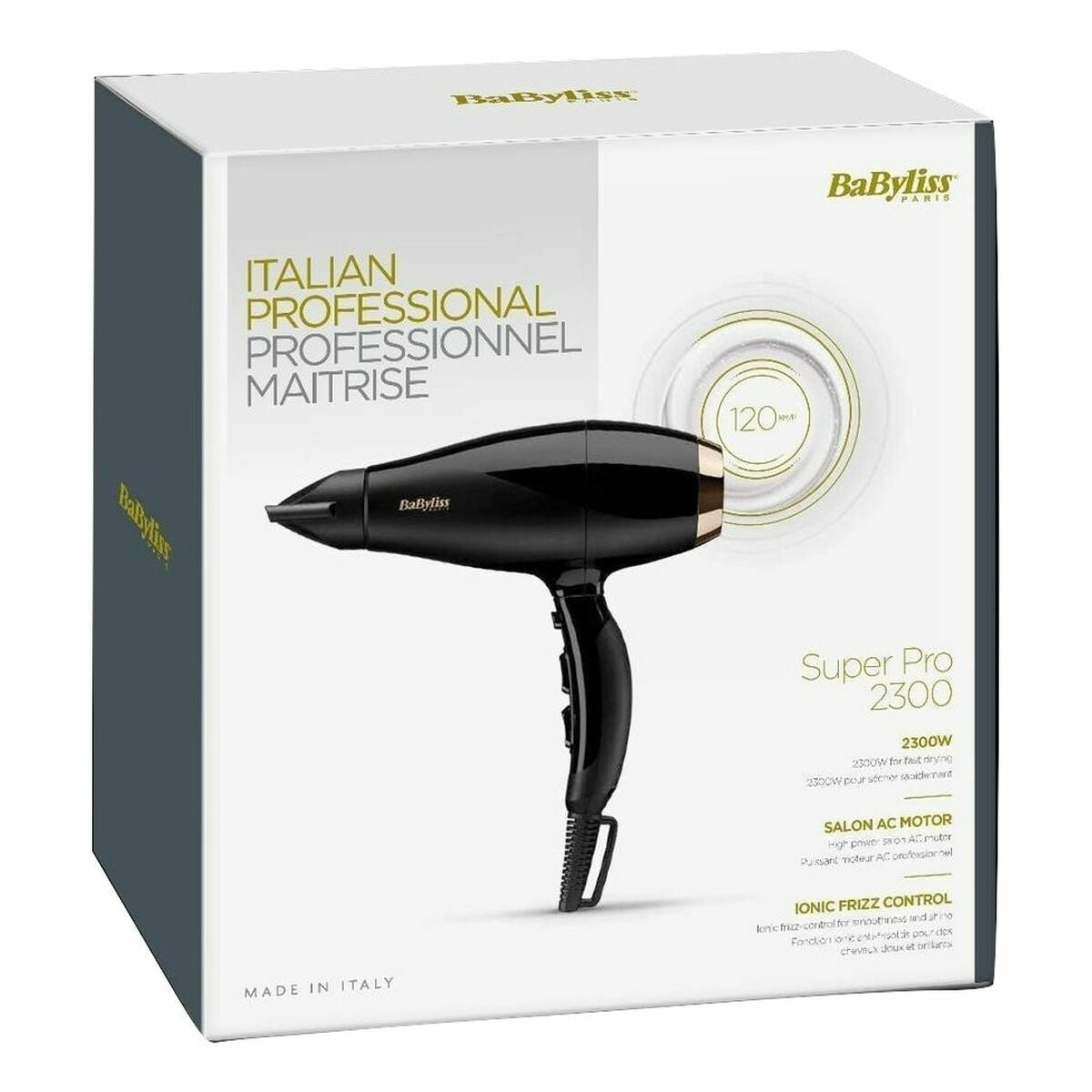 Hairdryer Babyliss SUPERPRO2300 2300 W -  Beauty, Hair care -  Babyliss.