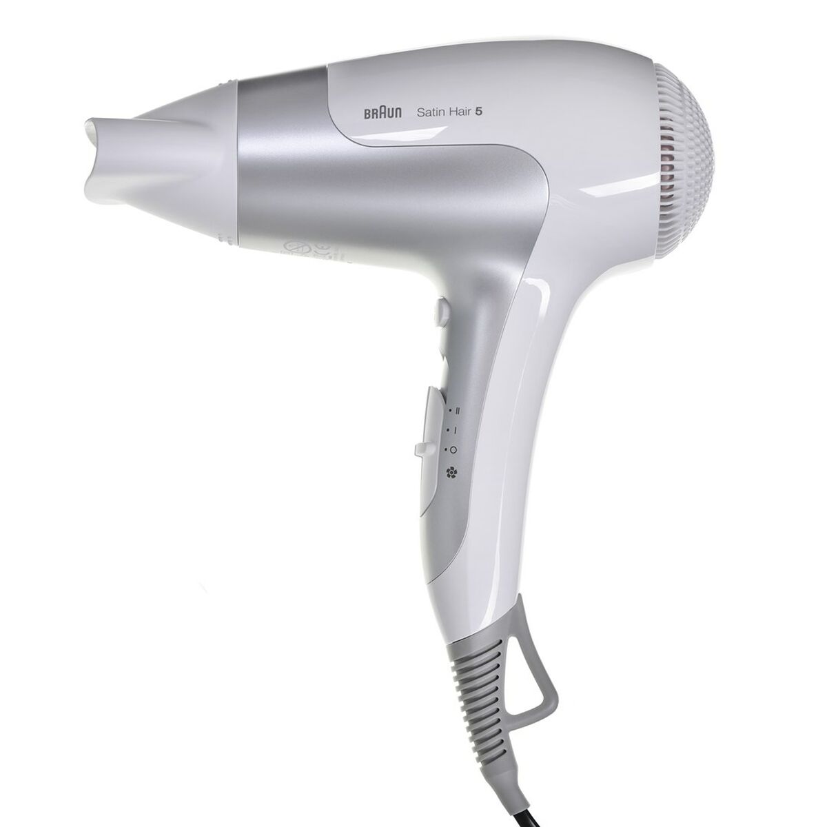 Hairdryer Braun Satin Hair 5 Power Perfection HD580 White 2500 W -  Beauty, Hair care -  Braun.