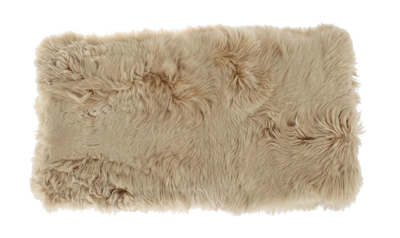 Dolce & Gabbana Beige Alpaca Collar Scarf -   -  Dolce & Gabbana.