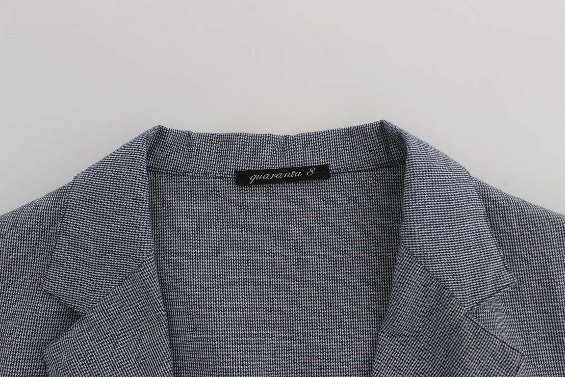 Master Coat Blue Double Breasted Regular Fit Blazer -   -  Master Coat.