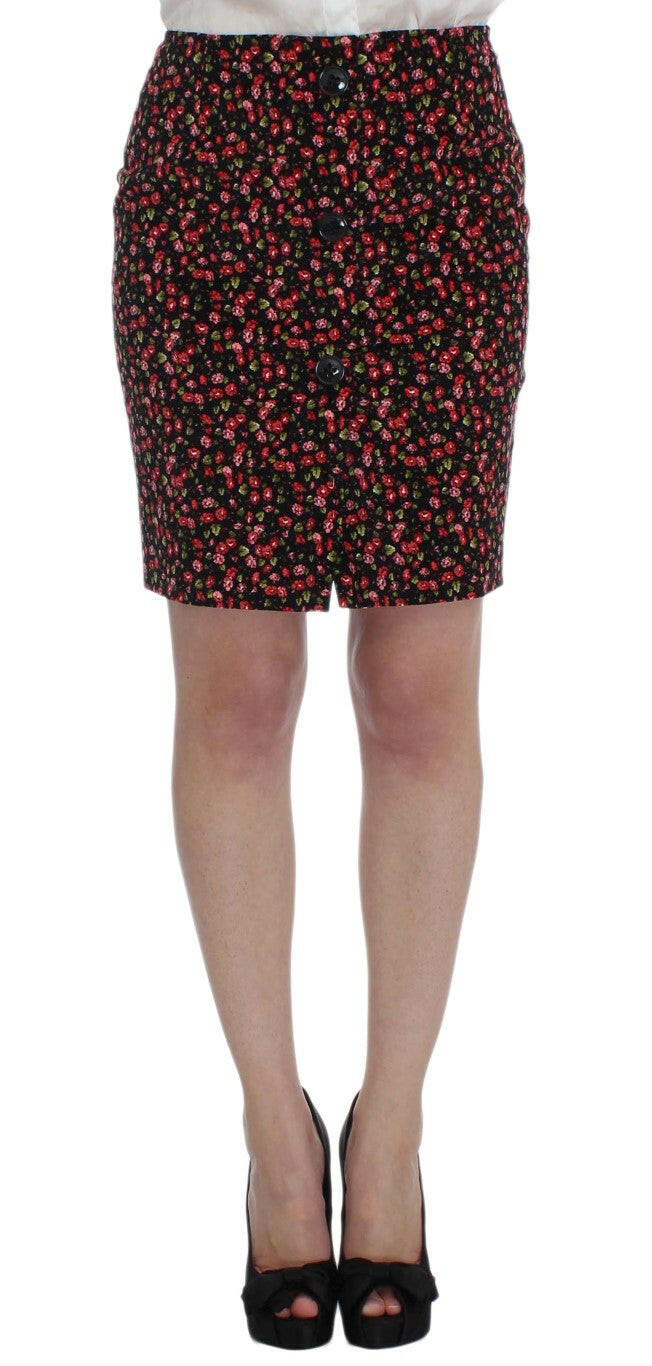 BENCIVENGA Black Multicolor Floral Suit -   -  BENCIVENGA.