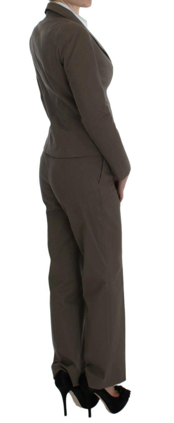 BENCIVENGA Beige Wool Cotton Suit -   -  BENCIVENGA.