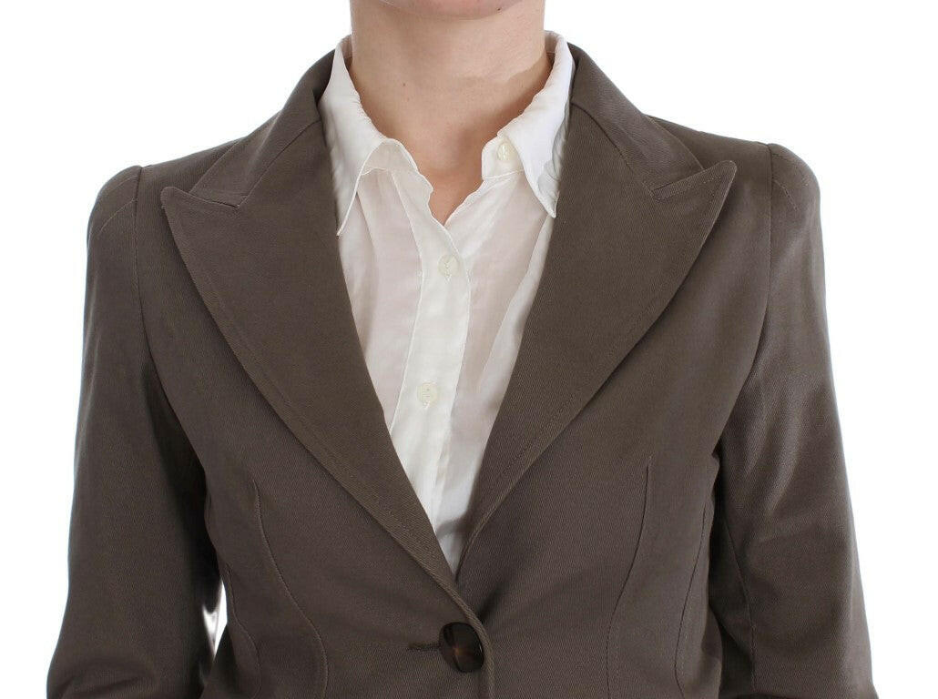 BENCIVENGA Beige Wool Cotton Suit -   -  BENCIVENGA.