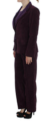 BENCIVENGA Purple Wool Suit T-Shirt Set -   -  BENCIVENGA.