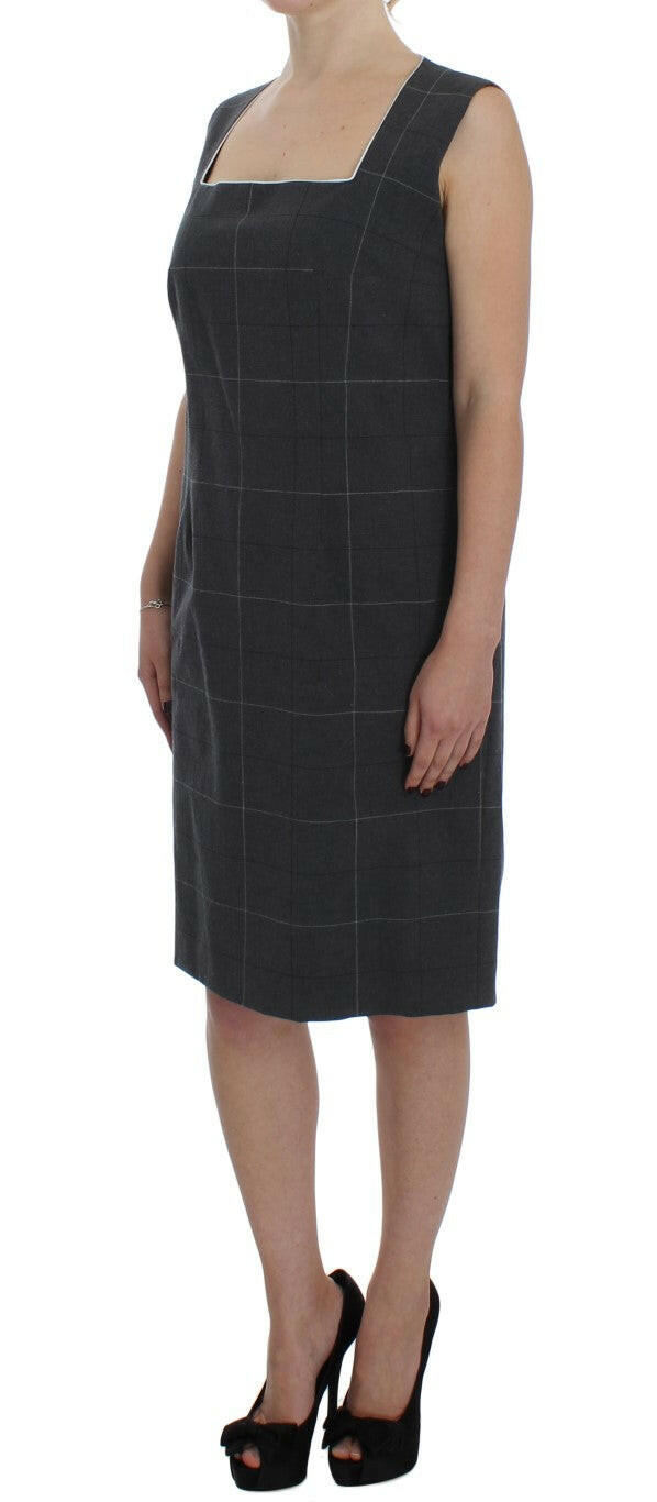 BENCIVENGA Gray Stretch Sheath Dress Suit Set -   -  BENCIVENGA.